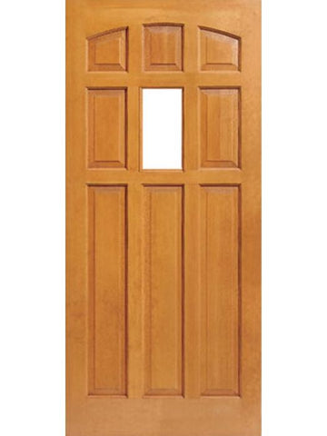 WDMA 36x80 Door (3ft by 6ft8in) Exterior Fir 1-3/4in center Light Doors - Jailhouse Style 1