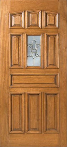 WDMA 36x80 Door (3ft by 6ft8in) Exterior Mahogany Kiata Single Door 1