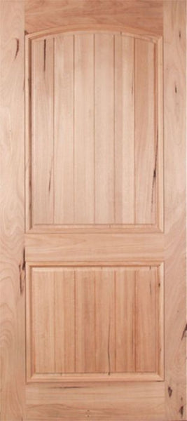 WDMA 36x80 Door (3ft by 6ft8in) Exterior Walnut Rustica Single Door 1