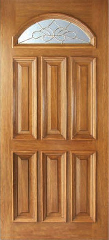 WDMA 36x80 Door (3ft by 6ft8in) Exterior Mahogany Kallista Single Door 1