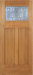 WDMA 36x80 Door (3ft by 6ft8in) Exterior Mahogany Pearce Single Door w/ B Glass 1