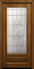 WDMA 36x80 Door (3ft by 6ft8in) Exterior Mahogany 36in x 80in 3/4 Lite Colonial DoorCraft Door 2