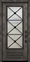 WDMA 36x80 Door (3ft by 6ft8in) Exterior Knotty Alder 36in x 80in 3/4 Lite Republic Estancia Alder Door 2