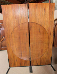 WDMA 36x84 Door (3ft by 7ft) Exterior Mahogany Japanese Style Hand Carved Single Door Left 6