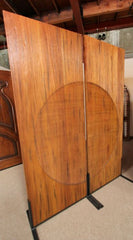 WDMA 36x84 Door (3ft by 7ft) Exterior Mahogany Japanese Style Hand Carved Single Door Left 9
