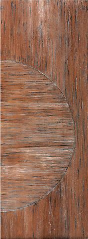 WDMA 36x84 Door (3ft by 7ft) Exterior Mahogany Japanese Style Hand Carved Single Door Right 1
