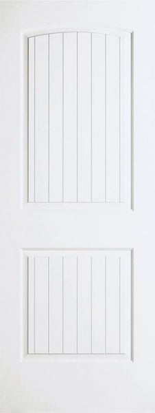 WDMA 36x96 Door (3ft by 8ft) Interior Barn Smooth 96in Santa Fe Solid Core Single Door|1-3/4in Thick 1