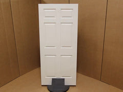 WDMA 36x96 Door (3ft by 8ft) Interior Swing Woodgrain 96in Colonist Hollow Core Textured Double Door|1-3/8in Thick 3