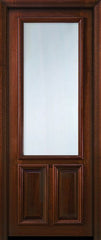 WDMA 36x96 Door (3ft by 8ft) Exterior Mahogany 36in x 96in 2/3 Lite DoorCraft Door 2