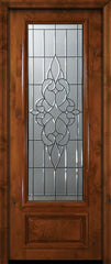 WDMA 36x96 Door (3ft by 8ft) Exterior Knotty Alder 96in 3/4 Lite Courtlandt Alder Door 2