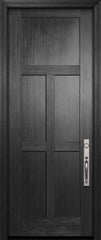 WDMA 36x96 Door (3ft by 8ft) Exterior Fir 96in Craftsman 5 Panel Door 1