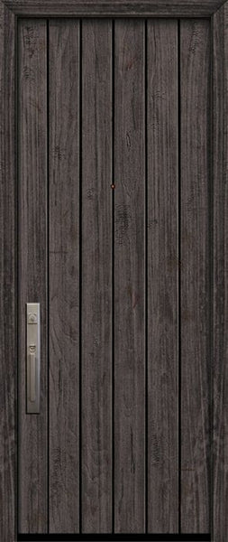 WDMA 36x96 Door (3ft by 8ft) Exterior Mahogany 96in Plank Door 1