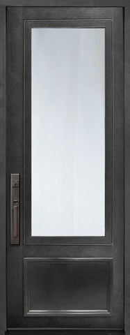 WDMA 36x96 Door (3ft by 8ft) Patio 36in x 96in 3/4 Lite Single Privacy Glass Entry Door 1