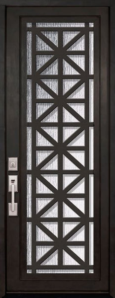WDMA 36x96 Door (3ft by 8ft) Exterior 36in x 96in Contempo Full Lite Single Contemporary Entry Door 1