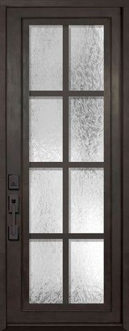 WDMA 36x96 Door (3ft by 8ft) Exterior 36in x 96in Minimal Full Lite Single Contemporary Entry Door 1