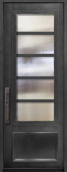 WDMA 36x96 Door (3ft by 8ft) Exterior 36in x 96in Urban-5 3/4 Lite Single Contemporary Entry Door 1