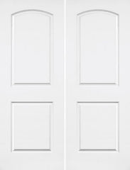 WDMA 40x80 Door (3ft4in by 6ft8in) Interior Swing Smooth 80in Caiman Solid Core Double Door|1-3/8in Thick 1