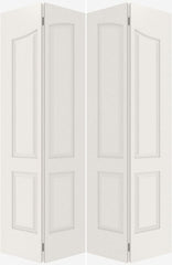 WDMA 40x80 Door (3ft4in by 6ft8in) Interior Barn Smooth 4090 MDF Pair 4 Panel Arch Panel Double Door 1