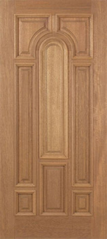 WDMA 42x80 Door (3ft6in by 6ft8in) Exterior Mahogany Revis Single Door Plain Panel - 6ft8in Tall 1