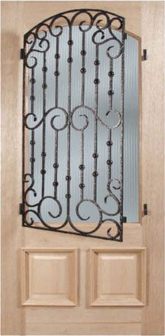 WDMA 42x80 Door (3ft6in by 6ft8in) Exterior Teak Bellasara Mahogany Single Door/1side 2