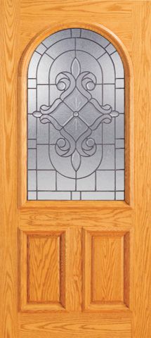 WDMA 42x80 Door (3ft6in by 6ft8in) Exterior Mahogany Radius Li Single Door 1