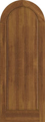 WDMA 42x84 Door (3ft6in by 7ft) Exterior Swing Mahogany Full Round Panel Round Top Entry Door 2