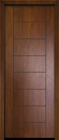 WDMA 42x96 Door (3ft6in by 8ft) Exterior Mahogany 42in x 96in Brentwood Contemporary Door 2