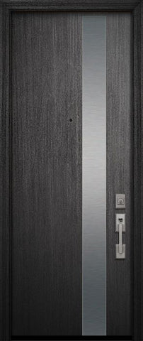 WDMA 42x96 Door (3ft6in by 8ft) Exterior Mahogany 42in x 96in Costa Mesa Solid Contemporary Door 1