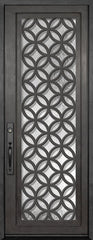 WDMA 42x96 Door (3ft6in by 8ft) Exterior 42in x 96in Eclectic Full Lite Single Contemporary Entry Door 1