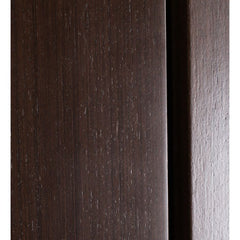 WDMA 48x80 Door (4ft by 6ft8in) Interior Swing Wenge Prefinished 101 French Modern Double Door 4