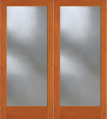 WDMA 48x80 Door (4ft by 6ft8in) Exterior Fir 1501 Full Lite Double Door 1