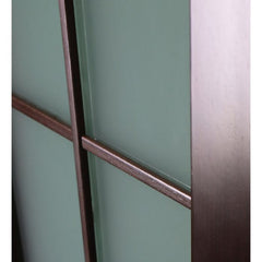 WDMA 48x80 Door (4ft by 6ft8in) Interior Barn Wenge Prefinished 10 Lite French Modern Double Door 5