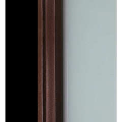 WDMA 48x80 Door (4ft by 6ft8in) Interior Barn Wenge Prefinished 1 Lite French Modern Double Door 2