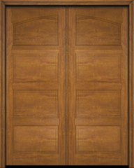 WDMA 48x80 Door (4ft by 6ft8in) Interior Swing Mahogany Arch Top 4 Panel Transitional Exterior or Double Door 2