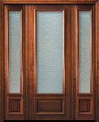WDMA 56x96 Door (4ft8in by 8ft) French Mahogany 96in 3/4 Lite Portobello Door /2side 1