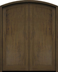WDMA 60x78 Door (5ft by 6ft6in) Exterior Barn Mahogany Full Arch Panel Arch Top Double Entry Door 3