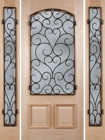 WDMA 60x80 Door (5ft by 6ft8in) Exterior Teak Rhapsody Mahogany Single Door/2side 1