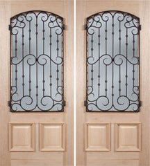 WDMA 60x80 Door (5ft by 6ft8in) Exterior Teak Bellasara Mahogany Double Door 1