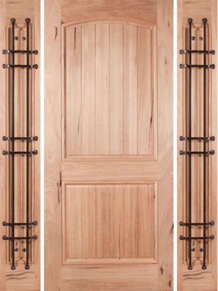 WDMA 60x80 Door (5ft by 6ft8in) Exterior Walnut Rustica Single Door/2side 1