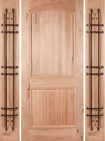 WDMA 60x80 Door (5ft by 6ft8in) Exterior Walnut Rustica Single Door/2side 1