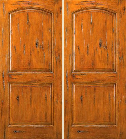 WDMA 72x84 Door (6ft by 7ft) Exterior Knotty Alder Double Door Southwest Home 1