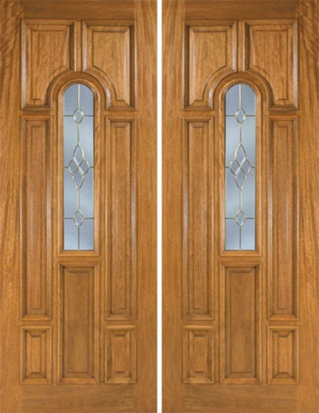 WDMA 72x96 Door (6ft by 8ft) Exterior Mahogany Talbot Double Door w/ C Glass 1