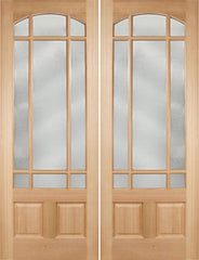 WDMA 72x96 Door (6ft by 8ft) Patio Cherry Prairie Exterior Double Door 1