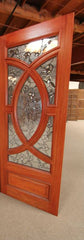 WDMA 72x96 Door (6ft by 8ft) Exterior Mahogany Front Double Door Radius Lite Insulated Tempered Glass 2