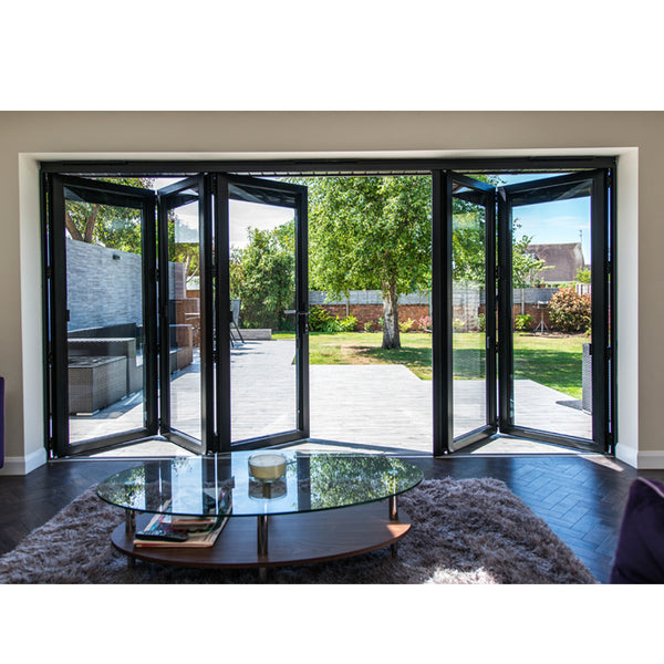 China WDMA Aluminium Folding Door External Folding Doors Aluminium Con