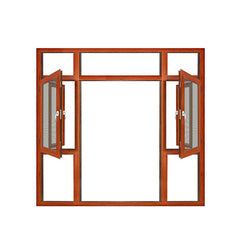 China WDMA Aluminum Alloy Frame Material And Horizontal Opening Garden Window Glass Brown Color Single Pane Changing Analog Window