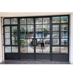 China WDMA Australian Standards Durable Low-E Double Glazed Aluminium Bifold Door