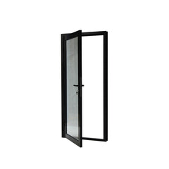 China WDMA Stainless Steel Frame Glass Door