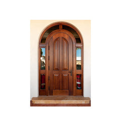 China WDMA Interior Wooden Rounded Doors