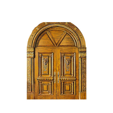 WDMA Double Wooden Main Entrance Swing Door Design Wooden Door Turkey